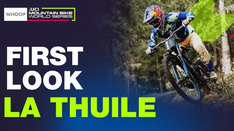 UCI Mountain Bike World Series: NEW VENUE | Bruni & Vergier Ride The NEW La Thuile Track!